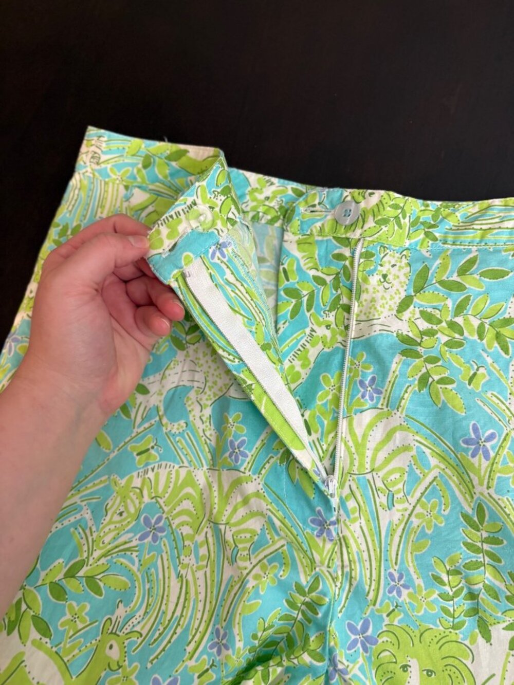 Vintage Lilly Pulitzer Cotton Lightweight Beach Vacation Jungle Resortwear - Picture 8 of 9